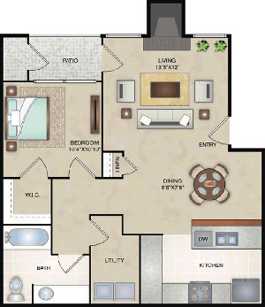 A1A - One Bedroom / One Bath